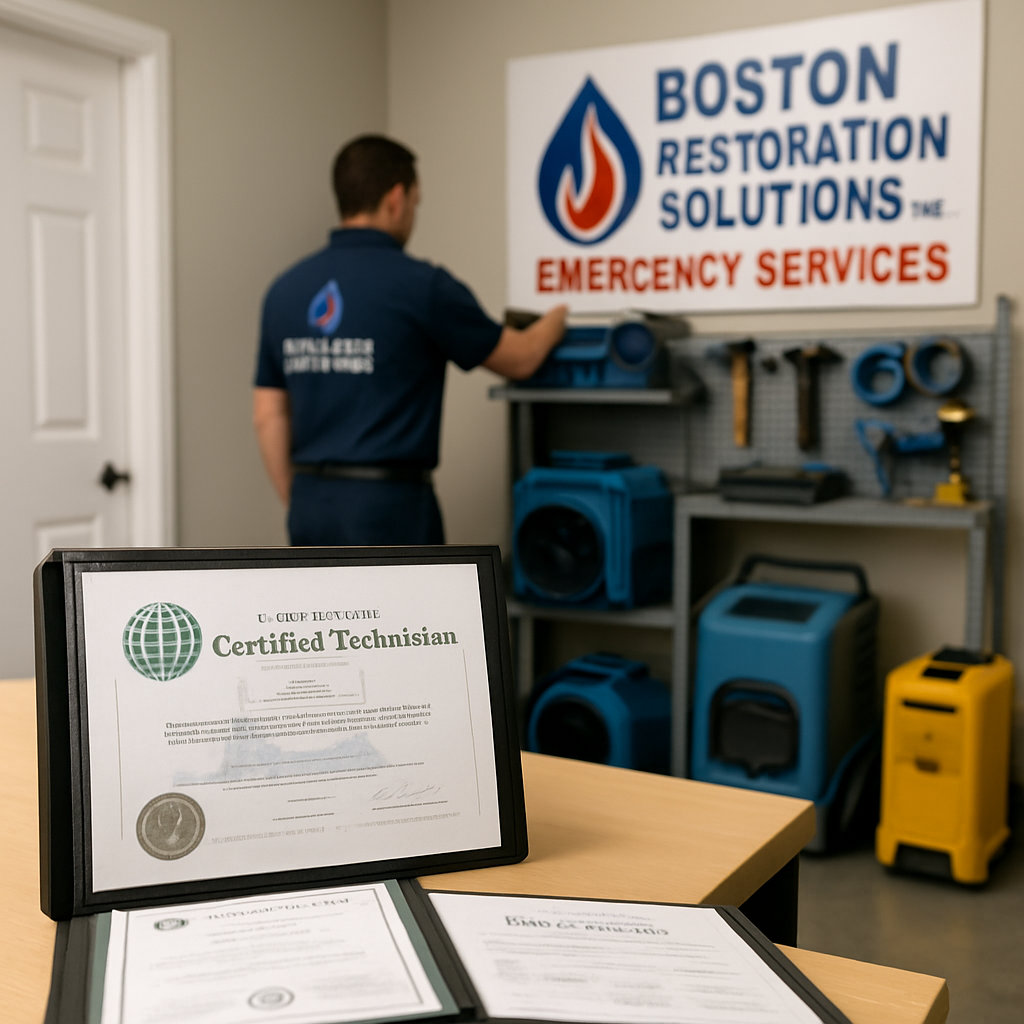 Restoration Professionals at Work